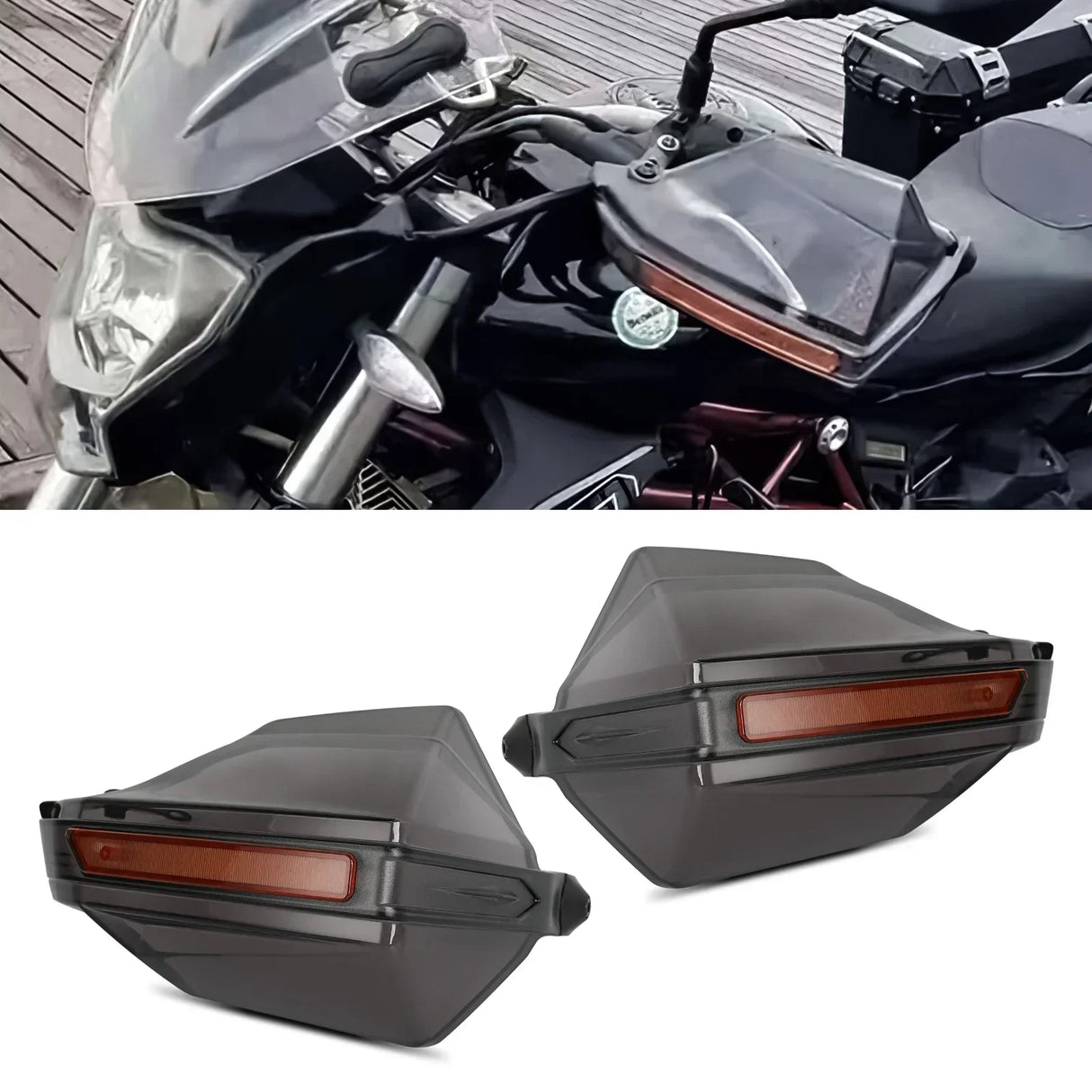 Motorcycle Accessories Handguard Shield Hand Guard Protector Windshield Knuckle Visor Modification Protective Gear