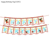 Rabbit Theme Birthday Party Decoration Cartoon Animal Panda