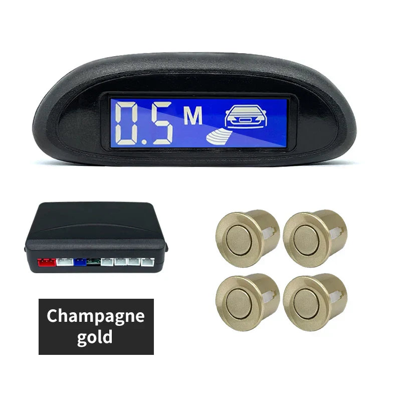 Parking Sensor Kit Car Parktronic LCD Display Backlight