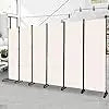 Room Divider Portable 132'' Partition Room Dividers and