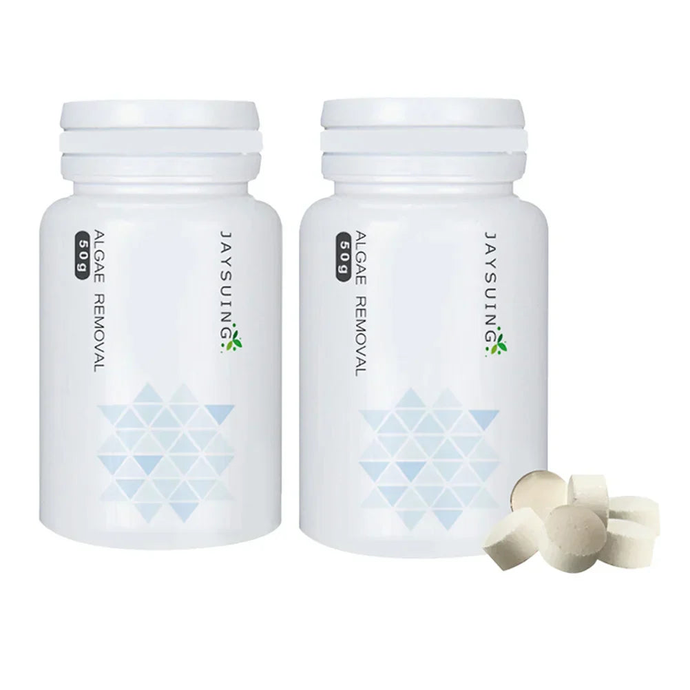 2 Bottle Removing Moss and Algae Tablets Fish