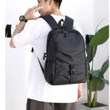 Male Backpacks College Student School Backpack Men Light