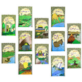 12Pcs/set Children Arabic Storybooks Early Learning Picture Books