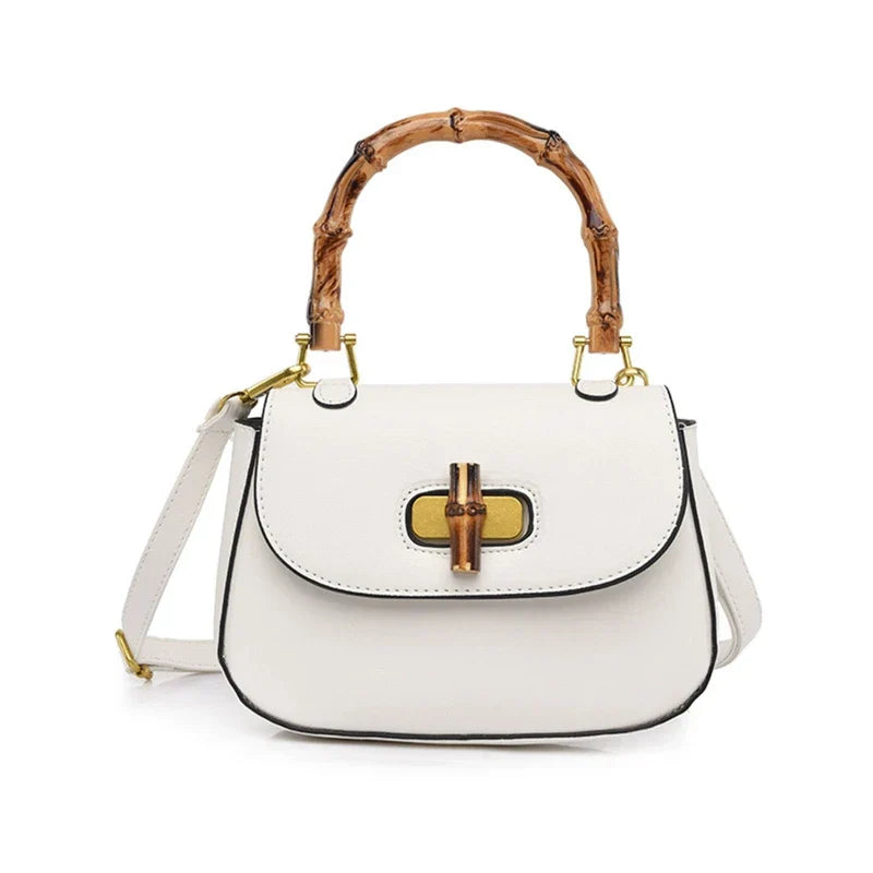 Fashion Bamboo Handle Handbags Designer Women Shoulder Bags