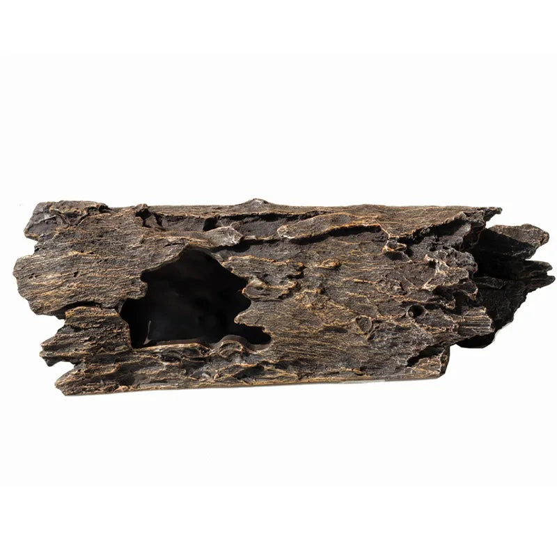 Resin Tree Cave Fish Tank Ornaments Reptile Shelter