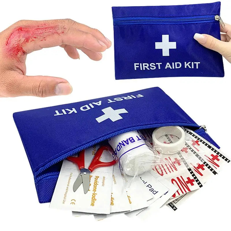 12pcs/set Survival Kit First Aid Kit Waterproof Emergency