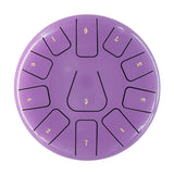 8 Inch Steel Tongue Drum 11 Notes Handpan