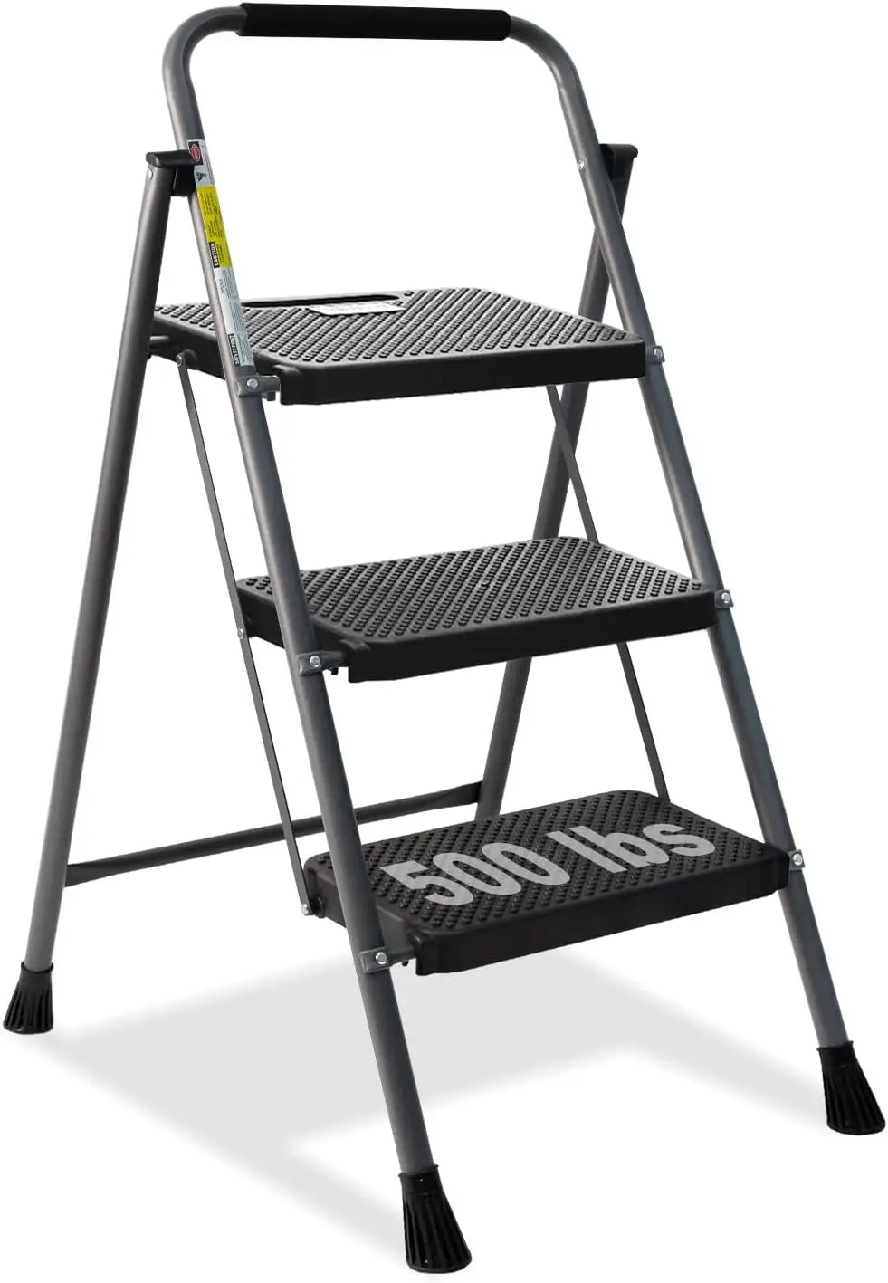 3 Step Ladder, GOLYTON Folding Step Stool