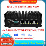 12th Gen Firewall PC Soft Router Intel N100