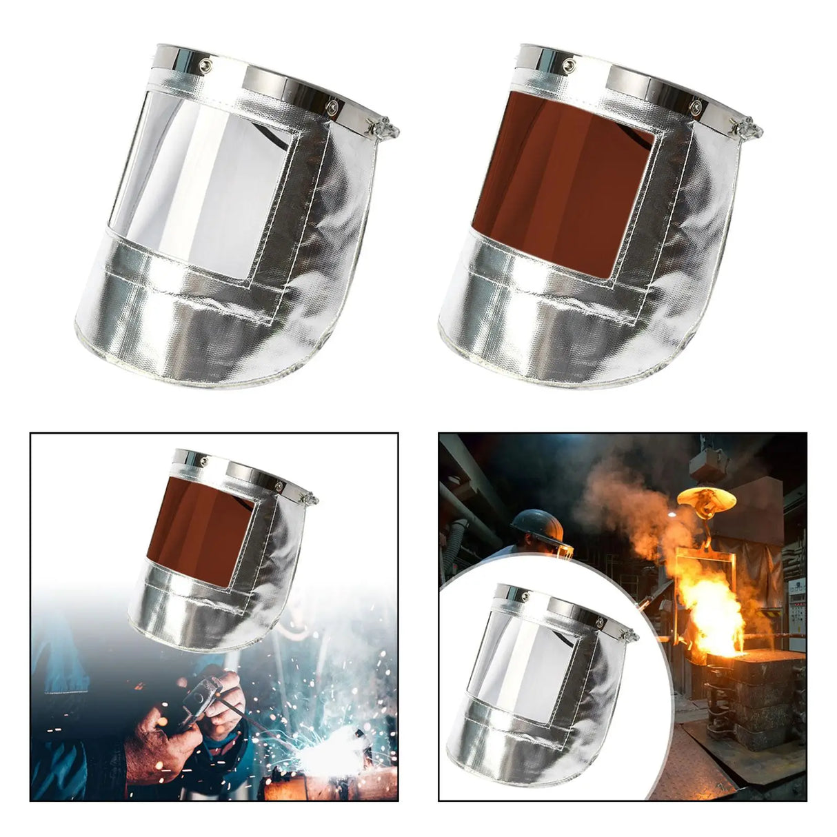 Fire Resistant Face Hood Work Face Hood Welding