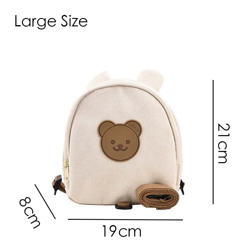 Korean Kids Backpack Round Kawaii Children's Handbags for