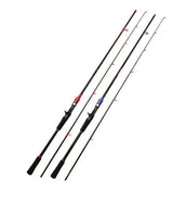 1.65m 1.8m Fishing Rod Carbon Fiber Spinning/Casting Fishing
