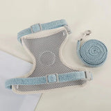 Cute Rabbit Harness Leash Set Bunny Pet Accessories