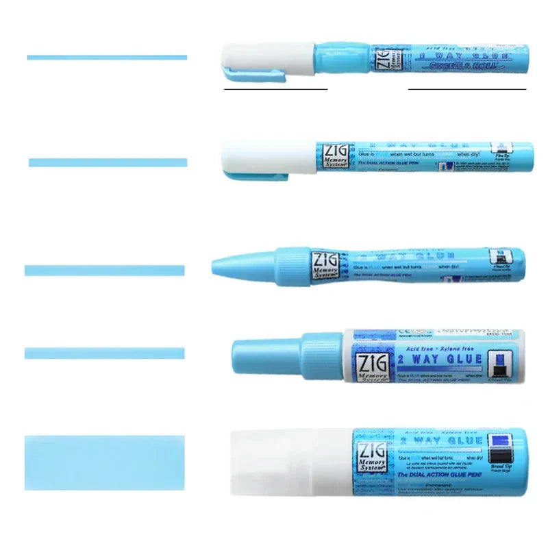 1pc JAPAN Kuretake ZIG Environmental Protection Coloured Glue