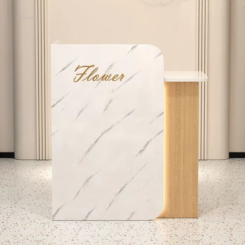 Fashion Coffee Shop Hotel Reception Desks Simple Cash
