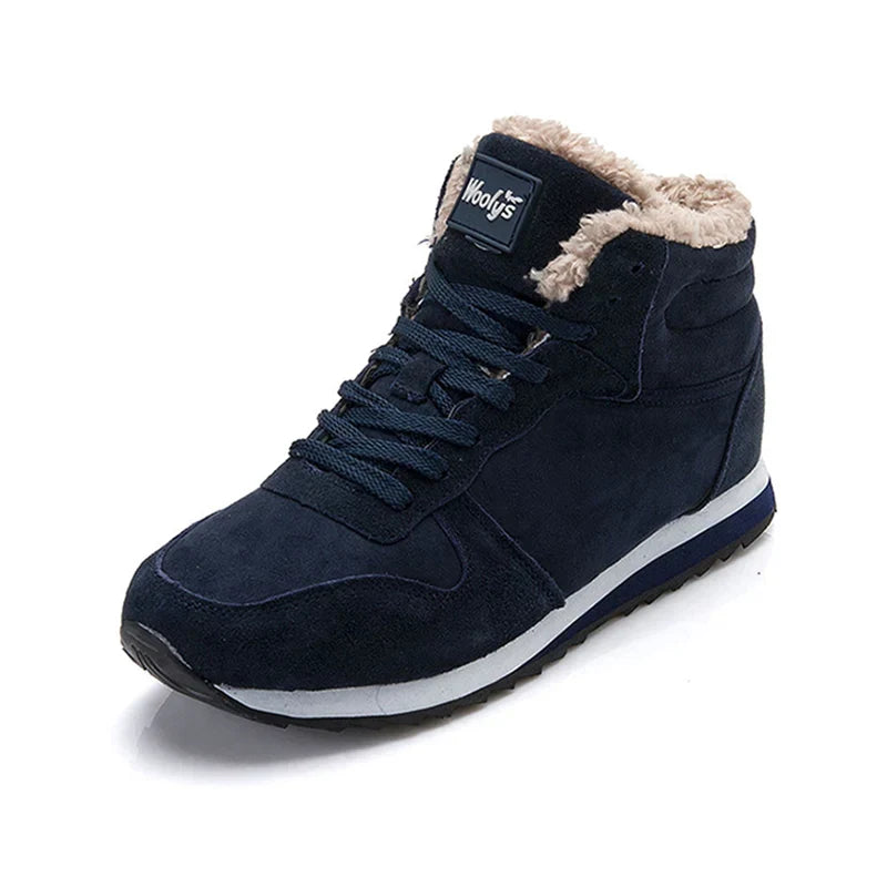 Men Boots Men's Winter Shoes Fashion Snow Boots