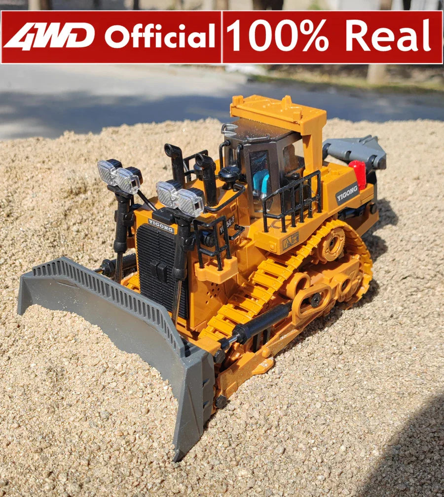 4WD Children Remote Control Excavator RC Car Alloy