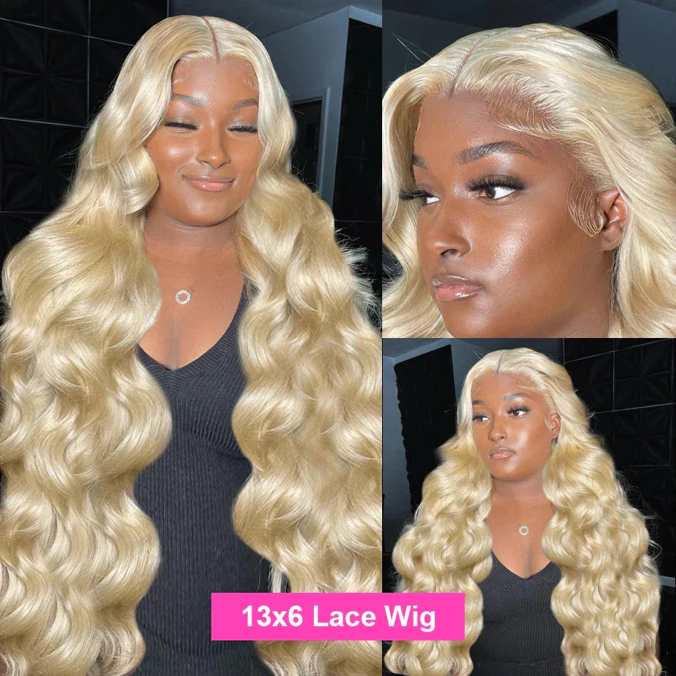 Luvin Blonde 613 HD Transparent 13x6 Lace Front