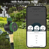 Irrigation Timer Tuya Smart Phone Ip55 Waterproof Blue