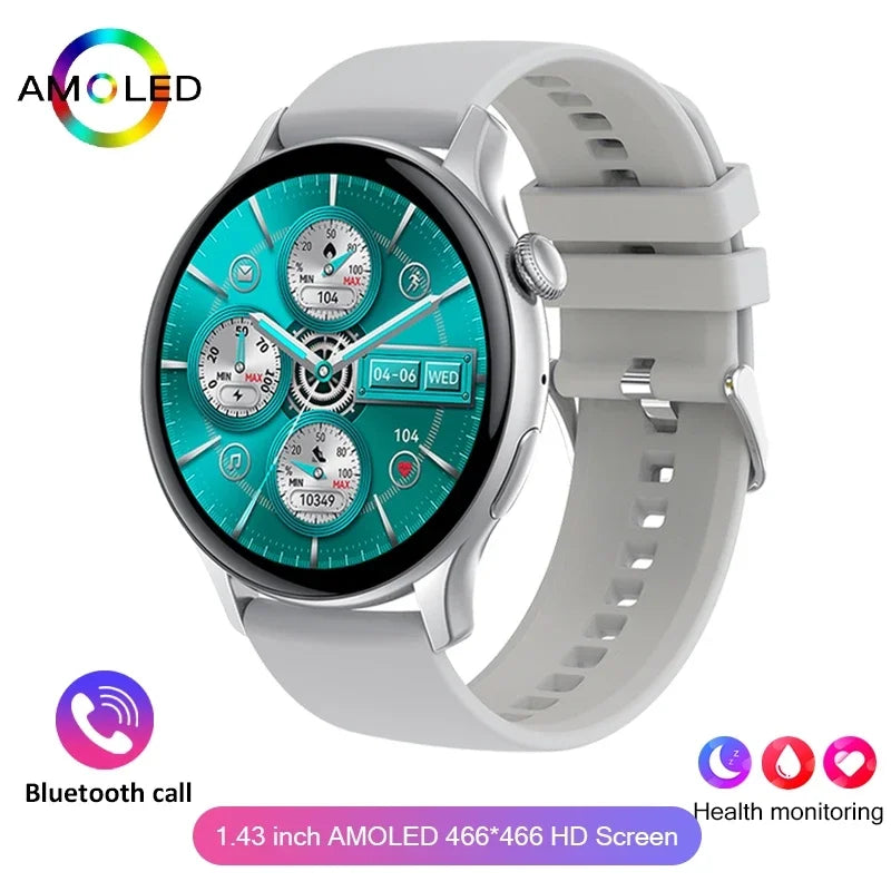 2024 True AMOLED Smart Watch Ladies Screen Always