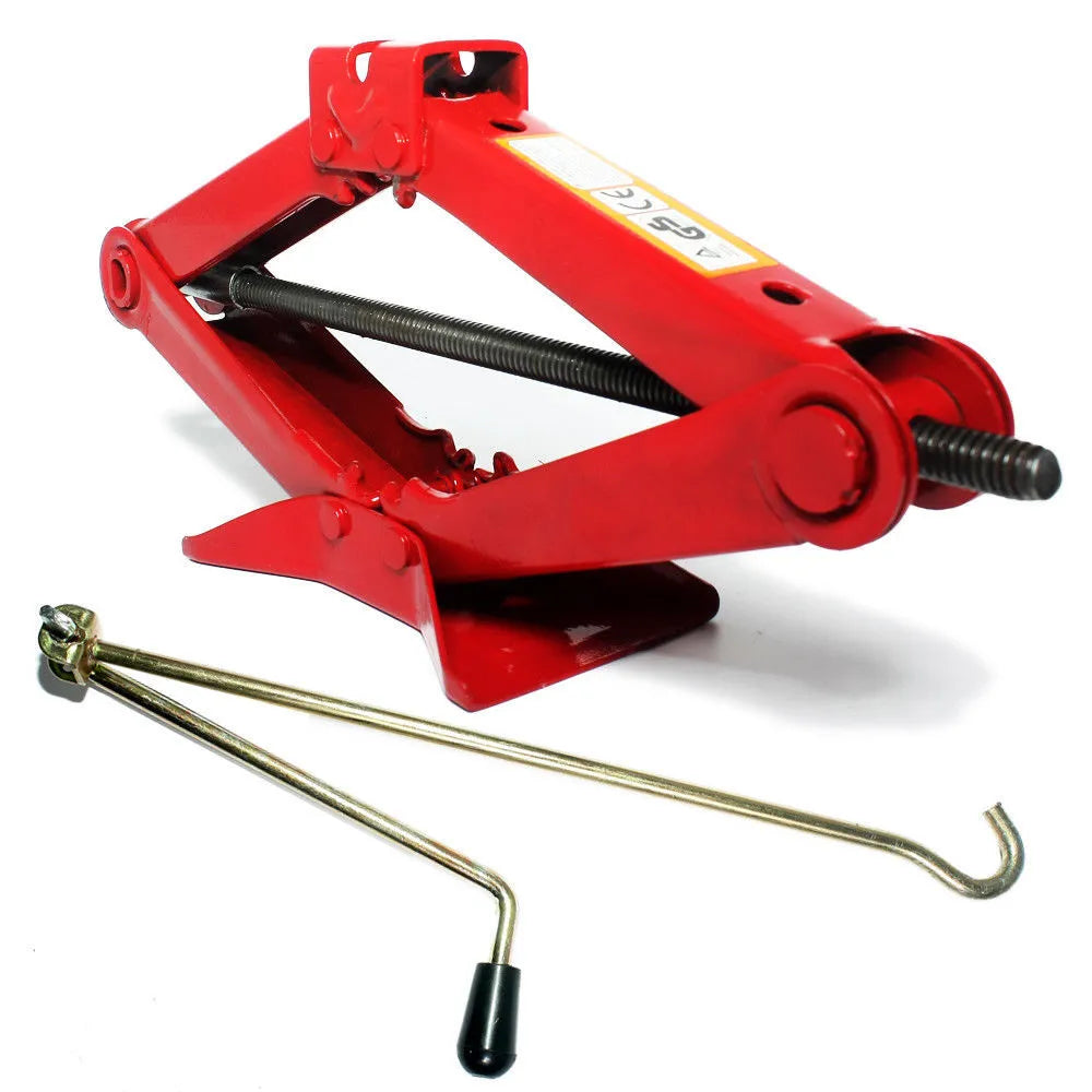 Lift Height 90385mm Foldable Scissor Car jack 2T