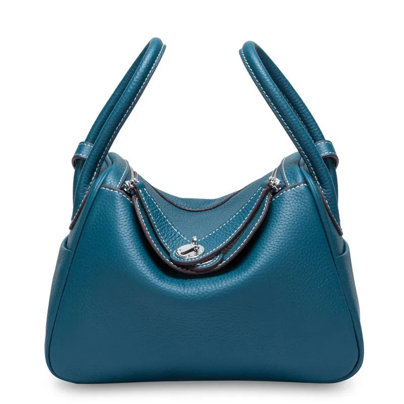 100 Cow Leather Lady Lindi Bag Brand Shoulder