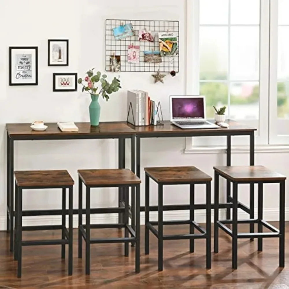 Narrow Long Bar Table, Kitchen Dining Table