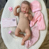 20Inch Lifelike Already Painted Reborn Dolls LouLou 3D