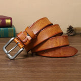 Mens belts Top Cowhide Full Match Casual Jeans