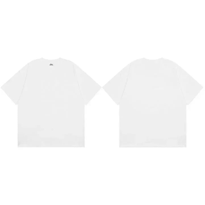 Summer 2024 Men Plain T-Shirt Streetwear 100 Cotton