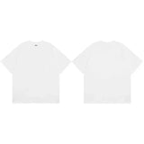 Summer 2024 Men Plain T-Shirt Streetwear 100 Cotton