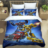 T-Transformers Cartoon Bedding Sets exquisite bed supplies set