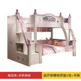 Solid wood bunk beds Two height adjustable beds