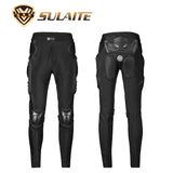 SULAITE Motorcycle Armor Trousers Motocross Pants Long Armor Knee Crotch Hip Protection Motorbike Riding Racing Equipment Shorts