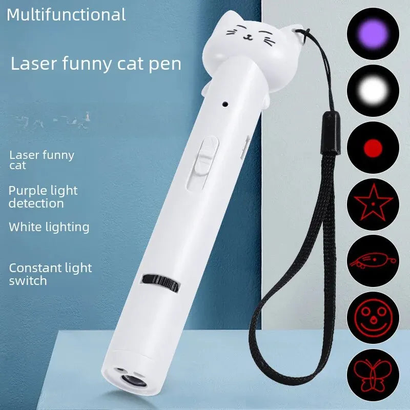 Usb Rechargeable Laser Cat Toy Infrared Light Laser