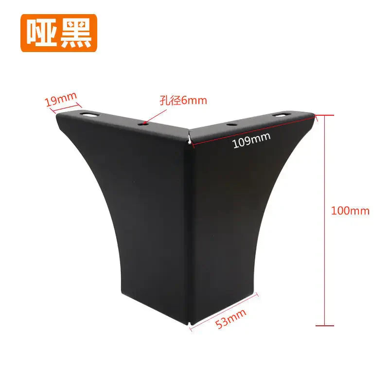4pcs Metal Sofa Legs for Light Luxury Furniture