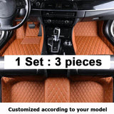 Custom Made Leather Car Floor Mats For Toyota