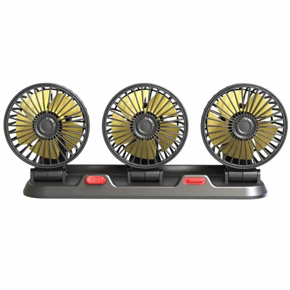 Portable Car Interior Cool Silent Fans With License