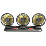 Portable Car Interior Cool Silent Fans With License