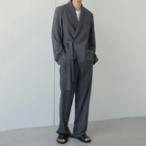 IEFB Trend Men's Cotton Suit Sets Korean Business