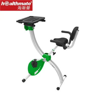 Folding Magnetic Exercise Bike plate Foldable X Bike