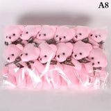 10/12Pcs/Lot Soft Stuffed Bear Plush Toys Mini Teddy