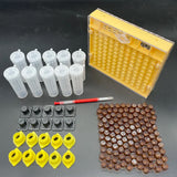 1SET Apiculture Kit Nicot Queen Bee Rearing Plastic
