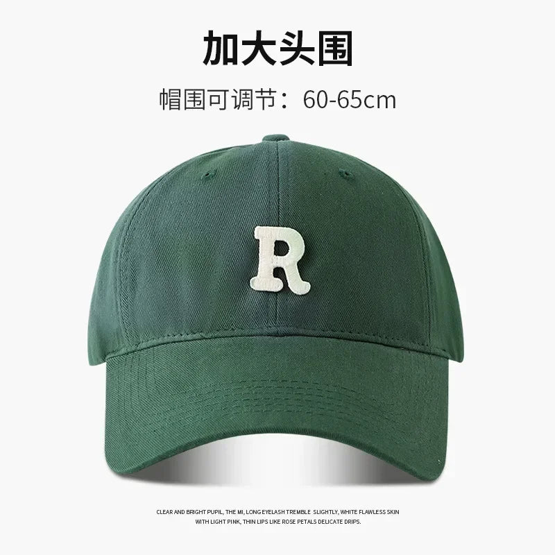 60-65cm 63-70cm Big Head Baseball Cap Men Women