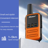 Btoera 2 Pcs Mini Walkie Talkie PMR 446