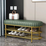 Nordic Shoe Bench Soft Cushion Multifunctional Shoe Rack