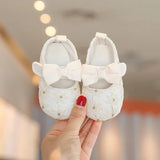 Cute White Lace Baby Girl Princess shoes Baby