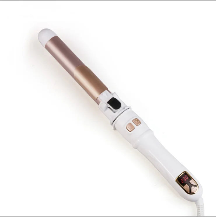 1inch rotating curling iron LCD Ceramic Barrel Automatic