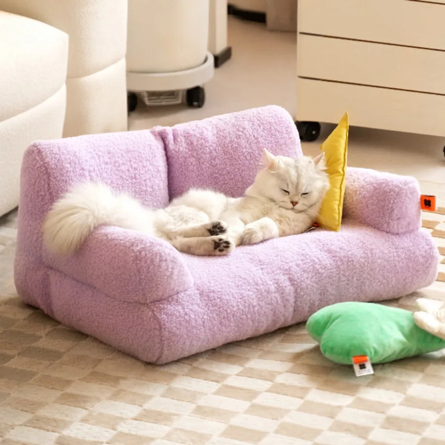 Indoor Furniture Cat Nest Sofa Beds Cute Light