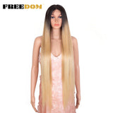 FREEDOM Synthetic Lace Front Wigs For Women Super